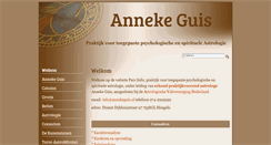 Desktop Screenshot of annekeguis.nl